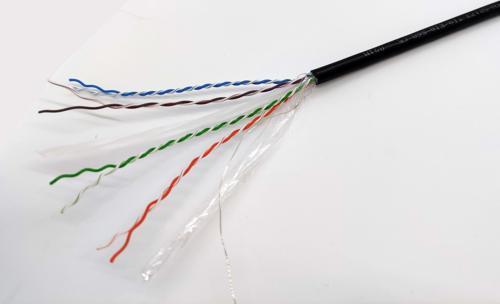 Category 6 (Cat. 6) F-UTP Dış Mekan Data Kablosu&lt;br&gt;AWG 23&lt;br&gt;0.55BC&lt;br&gt;PE kı