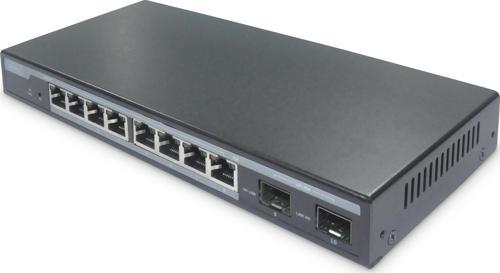 Layer 2 Yönetilebilir PoE Switch&lt;br&gt;8-Port Gigabit PoE&lt;br&gt;2 x SFP 10/100/1000Mbp