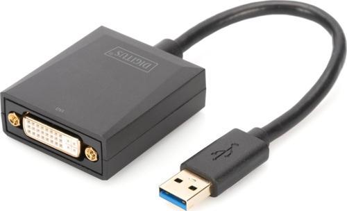USB 3.0 &lt;-&gt; DVI Çevirici Adaptör&lt;br&gt;Giriş: 1 x USB 3.0 USB-A erkek&lt;br&gt;Çıkı