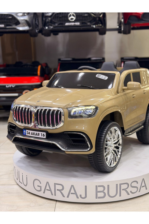 Bmw Akülü Araba 0-6 Yaş Özel Plaka Hediye