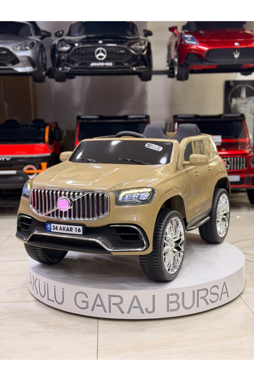 Volvo Akülü Araba 0-6 Yaş Özel Plaka Hediyeli