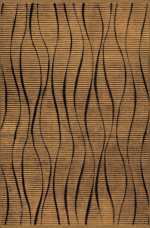 Vadi Şönil Çiğ Ombra Rengi Modern Makine Dokuma Halı-8043