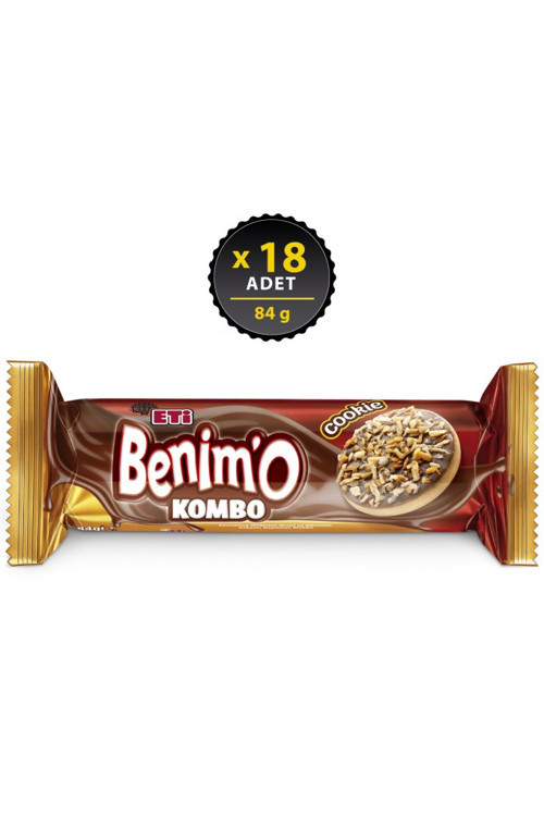 Benim'O Kombo Cookie 84 g x 18 Adet