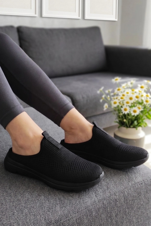 Urban-Flex Esnek Tabanlı Ultra Hafif Ortopedik Medikal Hulluks Topukdikeni Kadın Kömür Yürüyüş Terli