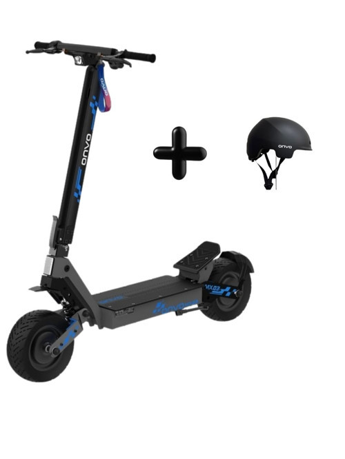 Onvo MX-03 2400 W Elektrikli Scooter Kasklı