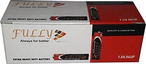 Fully AAA Süper Heavy Duty İnce Kumanda Pil 60 Adet