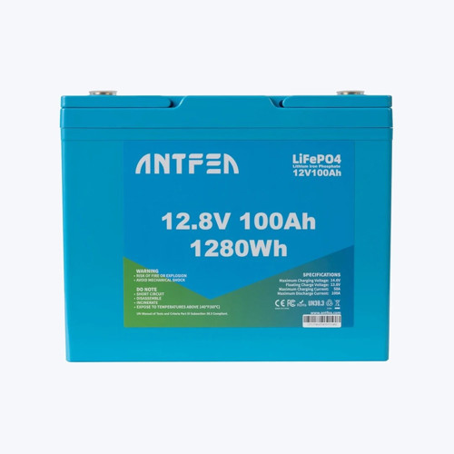 100Ah 12.8V ABS Lityum Akü Akıllı Ekran Bluetooth LiFePo4