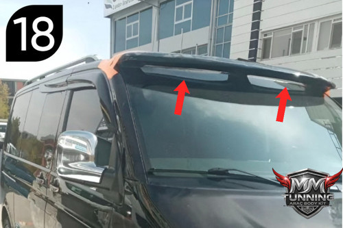 Transporter T5 Ön Cam Şapka