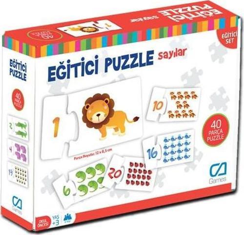 5031 Sayılar 40 Parça Puzzle