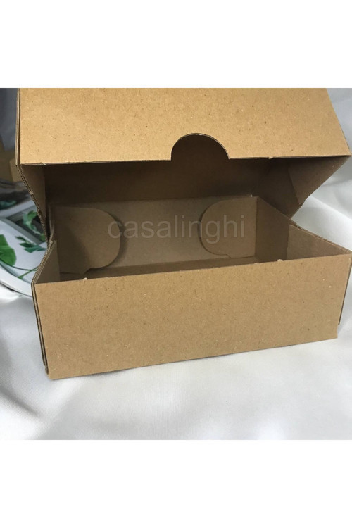 0.37 Desi Baskısız Kutu Demonte Küçük Kargo Kutusu Box Scatola Sunduq - 17X12,5X5,5 - (4 Adet)