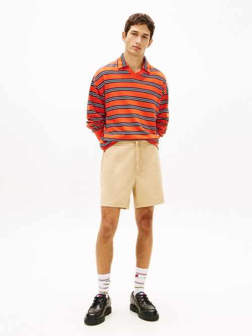 TJM LINEN BLEND PULL-ON SHORT Erkek Bej Şort - DM0DM22825