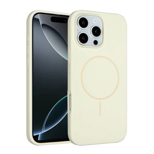 Joko Apple İphone 16 Pro Kılıf Jully Magsafe Kapak - Bej