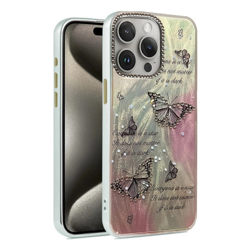 Apple İphone 15 Pro Kılıf Blade Aynalı Desenli Kapak - Desen 6