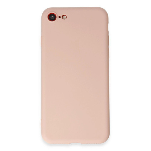 Apple İphone 7 Kılıf First Silikon - Pudra