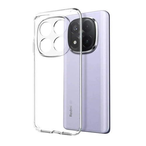 Xiaomi Redmi Note 15 4g Lüx Şeffaf Silikon - Şeffaf