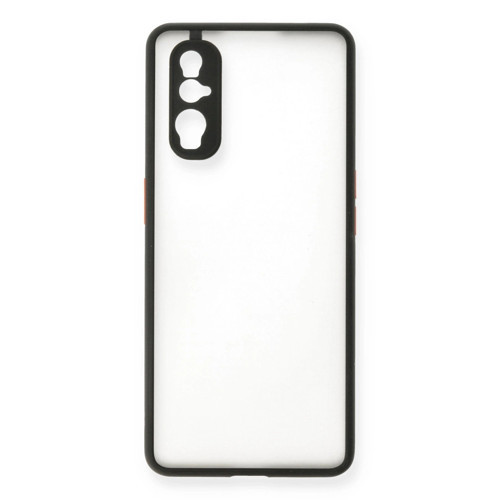 Oppo Find X2 Kılıf Montreal Silikon Kapak - Siyah