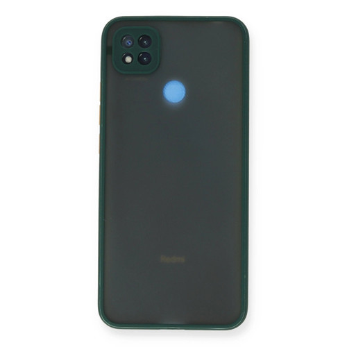 Xiaomi Redmi 9c Kılıf Montreal Silikon Kapak - Yeşil