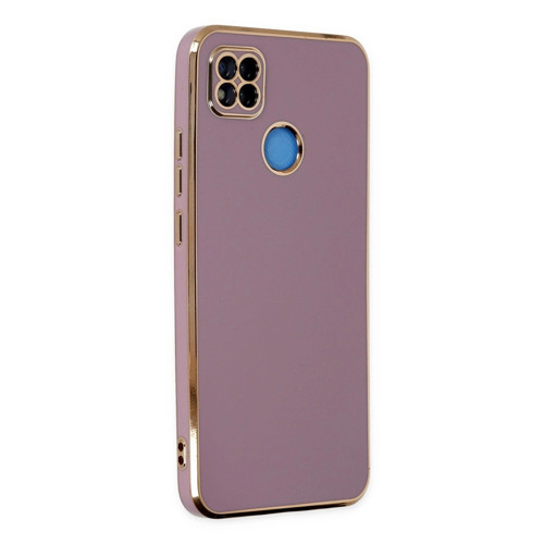Xiaomi Redmi 9c Kılıf Volet Silikon - Mor