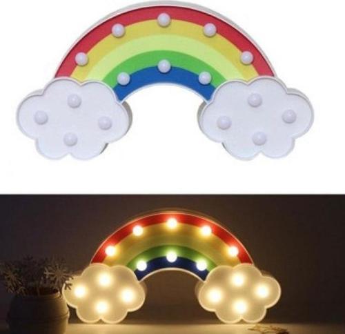 Led Işıklı Gökkuşağı Gece Lambası