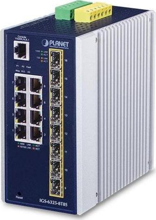 Endüstriyel Tip Yönetilebilir Ethernet Switch (Industrial Managed Ethernet Switch)&lt;br&gt;L3&lt;br