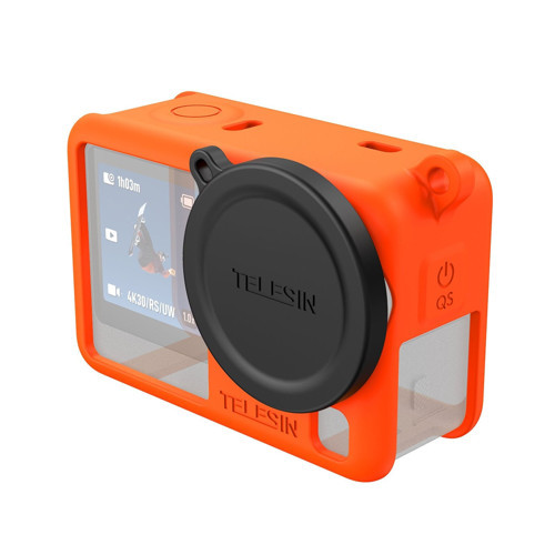 Osmo Action 6 İçin Silikon Koruyucu Kılıf Orange