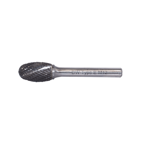 DWCarbide E Tipi Oval Gövde Karbür Kalıpçı Frezeleri 12.0 x 6mm