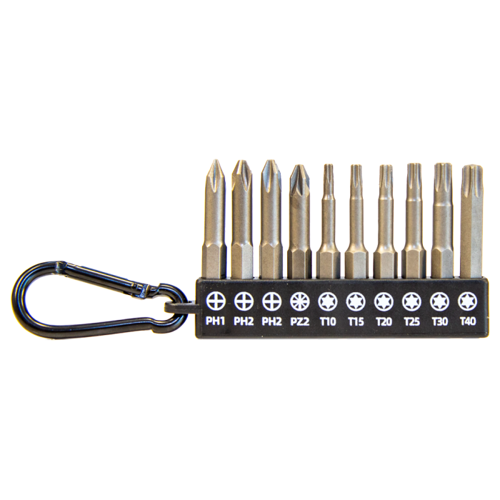 10 Parça 50mm S2 Manyetik Bits Seti - B Grubu