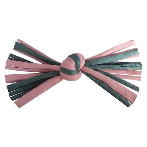 Kedi Oyuncağı Düğümlü İp 2 cm - 16 cm Pembe-Mi