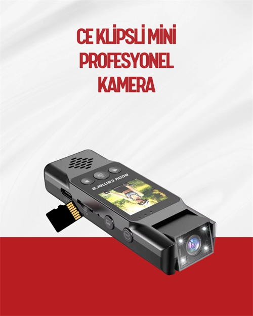 İthalat® Hareket Algılayıcılı Taşınabilir Mini Kamera – 3Mp Fotoğraf, Düşük Güç Tüketimi