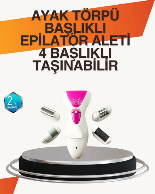 İthalat® 4 Fonksiyonlu Epilasyon Tırnak Bakım Makinesi