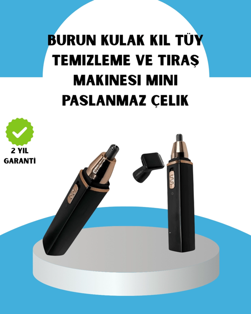 İthalat® Usb Şarjlı, Yıkanabilir Başlıklı Kişisel Bakım Cihazı-Tıraş Makinesi