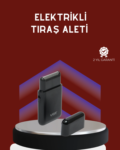 İthalat® Usb Şarjlı Erkek Tıraş Makinesi | Cilt Dostu Kompakt Tasarım