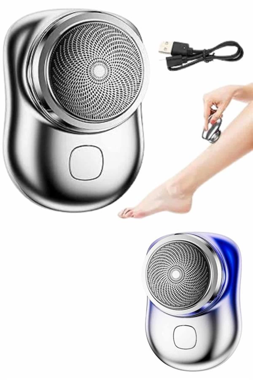 İthalat® Elektrikli Mini Tıraş Makinesi,Taşınabilir Usb Şarjlı Kablosuz Tıraş Makinesi