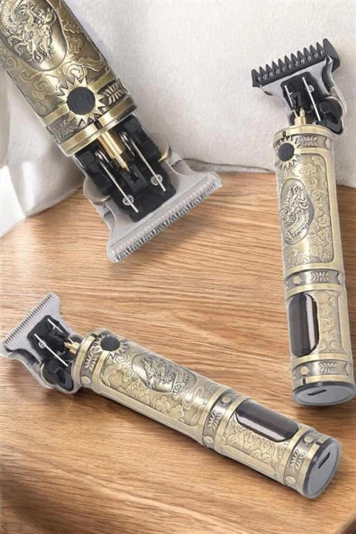 İthalat® Tıraş Makinesi Çizik Tıraş Paslanmaz Çelik Uzun Ömürlü Şarjlı