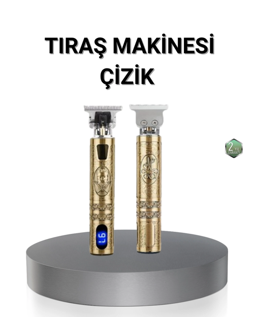 İthalat® Kablosuz Şarjlı Profesyonel Tıraş Makinesi – 1800 Mah Lityum Pil