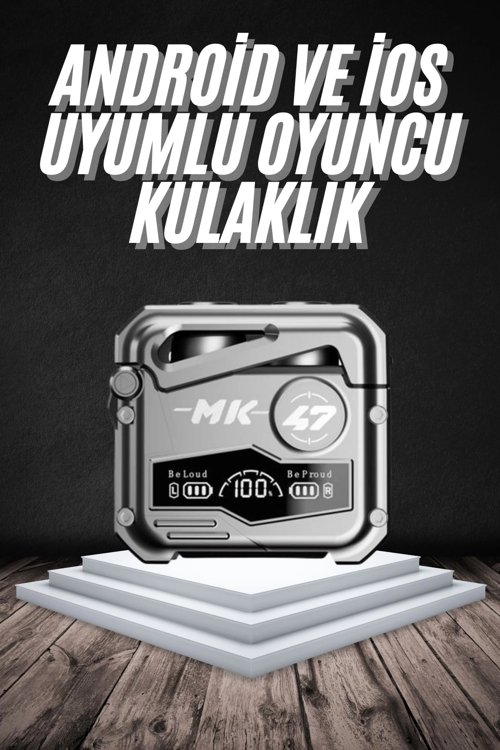 İthalat® Bluetooth Kulaklık Dokunmatik Tws Kablosuz Kulaklık Hi-Fi Stereo