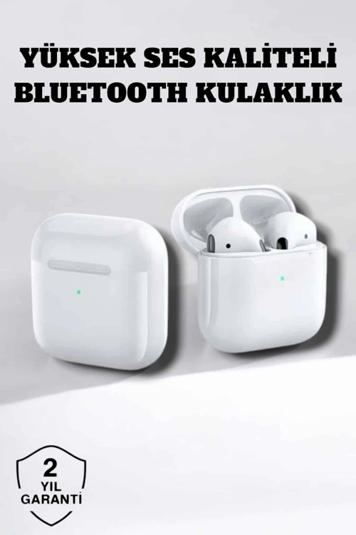 İthalat® Yeni Nesil Bluetooth Kulaklık Eller Serbest Aramalar Yüksek Kaliteli Ses İçin İdeal Kulaklı