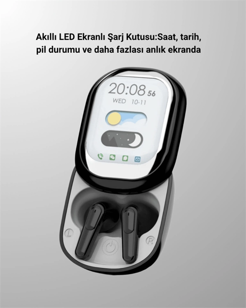 İthalat® Enc Destekli Bluetooth 5.4 Kulaklık – Eq Ayarlı, Akıllı Kutulu