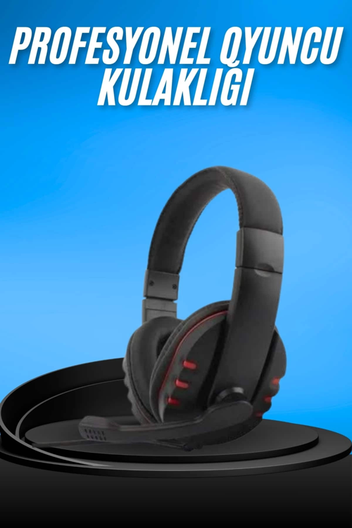 İthalat® Kulaklığı Kulak Üstü Kablolu Kulaklık Mikrofonlu Anc Özelliği