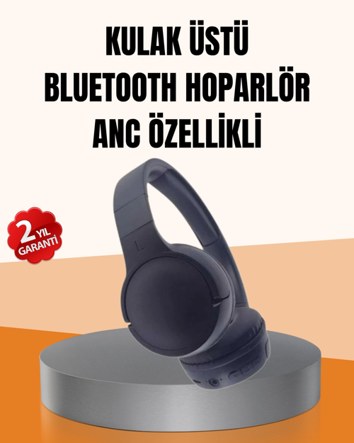 İthalat® Ayarlanabilir Baş Bantlı Kablosuz Kulak Üstü Kulaklık