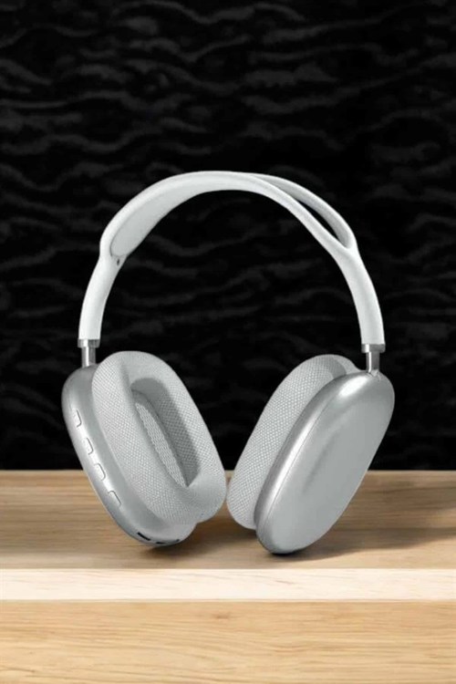 İthalat® P9 Kablosuz Kulak Üstü Bluetooth Kulaklık Beyaz Mikrofonlu Kulaküstü Kablosuz Kulaklık
