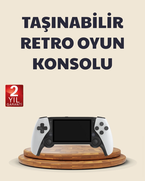 İthalat® Şarjlı, Hafıza Kart Destekli Oyun Konsolu