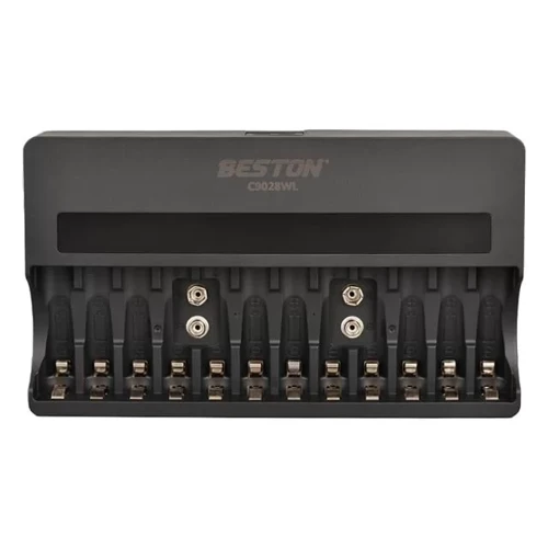 Beston C9028Wl Aa/Aaa/9V/C Boy/D Boy/Lion Hızlı Pil Şarj