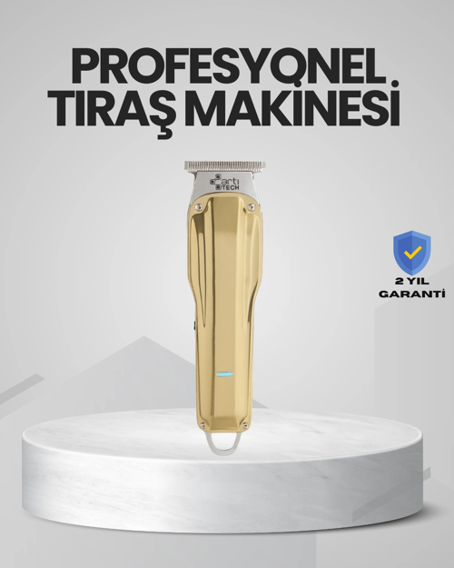 Usb Şarjlı Saç Sakal Kesme Makinesi Hassas Detay Kesim İçin