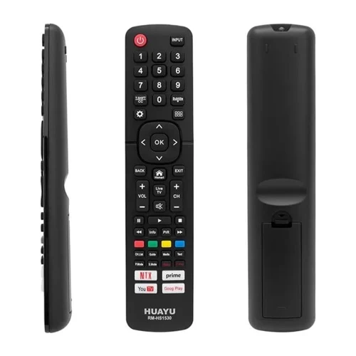 Huayu Hısense Rm-Hs1530 Netflıx- Youtube- Prıme Vıdeo- Google Play Tuşlu Unıversal Lcd-Led Tv Kumand