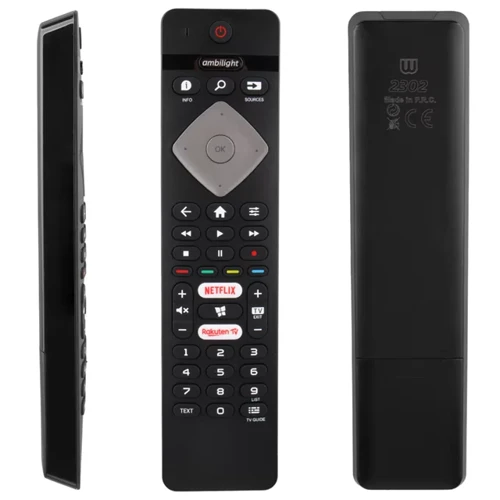 43Pus6504/62 Ambilight Netflix-Rakuten Tv Tuşlu Led Tv Kumandası