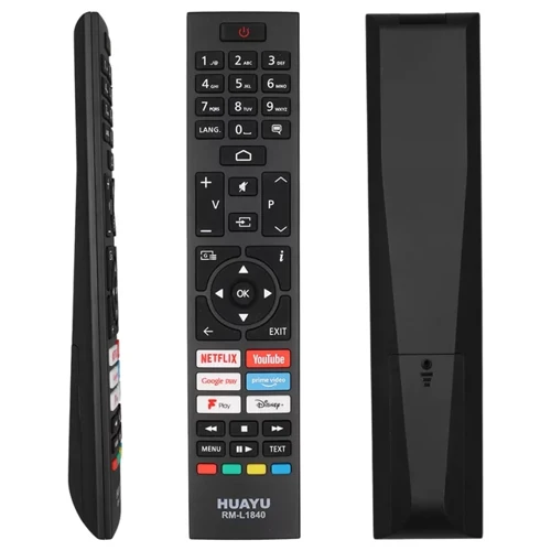 Rm-L1840 Netflix Prime Video Google Play Disney+ Tuşlu Lcd Led Tv Kumanda