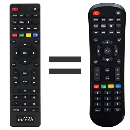 Korax Hitech Mini Hd Uydu Alıcı Kumandası