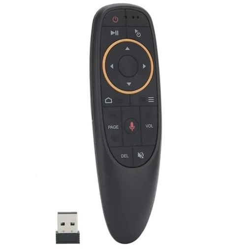 G10 Android-Windows-Linux-Tv Box-Mac Os Uyumlu 2.4 Ghz Ses Komutlu Wireless Air Mouse Uzaktan Kumand