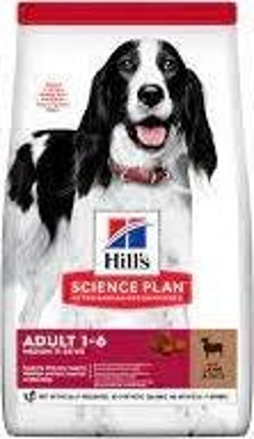 Hill's Adult Medium Lamb Rice Kuzu Etli ve Pirinçli 14 kg Yetişkin Köpek Maması